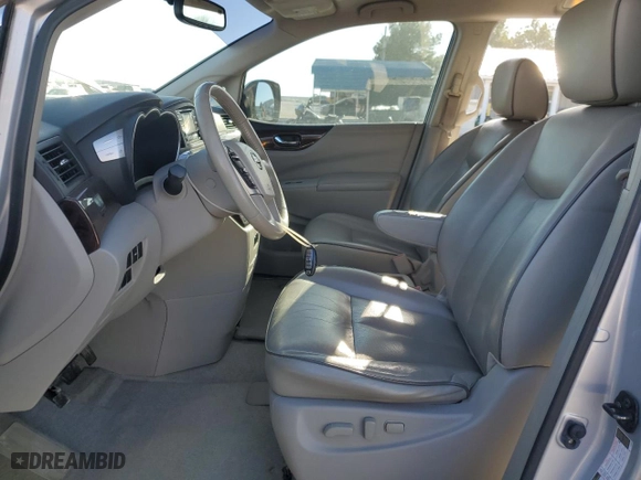 2013 Nissan Quest S with VIN JN8AE2KP0D9066856, listed as a Copart auction lot 47951935 with NaN miles and Salvage Title. Bid and sale history available at carsss.com. Image 7.