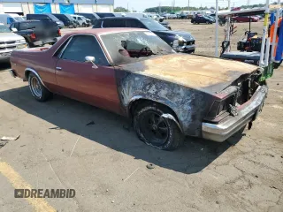 1979 Chevrolet El Camino z VIN 1W80J9K525072, wystawiony jako Copart lot #68811314 z przebiegiem Nie podano mil oraz Czysty tytuł • Clean title. Historia ofert i sprzedaży dostępna na DreamBid. Obrazek 4.