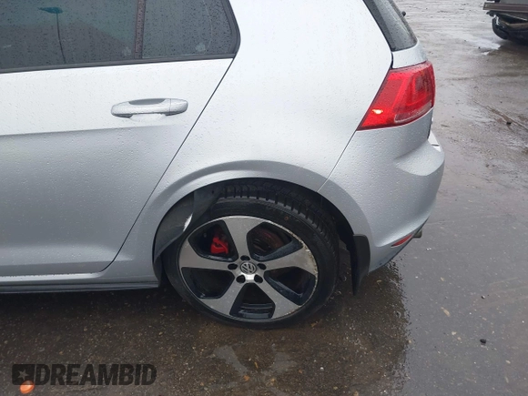 2017 Volkswagen Golf GTI S with VIN 3VW5T7AU4HM056553, listed as a IAAI auction lot 41857916 with 137,598 mi miles. Bid and sale history available at carsss.com. Image 20.