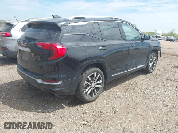 2018 GMC Terrain Denali with VIN 3GKALSEXXJL292391, listed as a IAAI auction lot 42230973 with 88,690 mi miles and . Bid and sale history available at DreamBid. Image 4.
