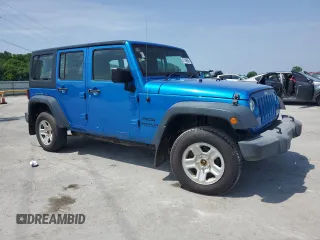 2016 Jeep Wrangler Unlimited Sport RHD z VIN 1C4BJWKG8GL307167, wystawiony jako Copart lot #57186605 z przebiegiem 182 213 mil mil oraz Czysty tytuł • Clean title. Historia ofert i sprzedaży dostępna na DreamBid. Obrazek 4.