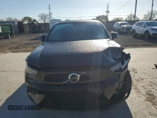 2023 Volvo C40 Recharge Pure Electric Plus with VIN YV4ED3GL5P2038573, listed as a Copart auction lot 48400075 with 13,420 mi miles and Salvage Title. Bid and sale history available at carsss.com. Image 5.