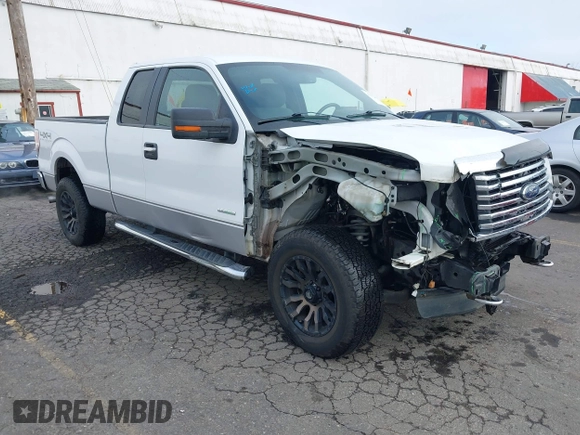 2012 Ford F-150 XL with VIN 1FTFX1ET7CKE37016, listed as a IAAI auction lot 41313215 with 98,180 mi miles. Bid and sale history available at carsss.com. Image 1.