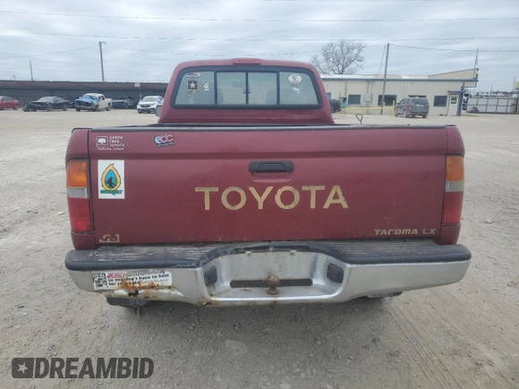 1996 Toyota Tacoma with VIN 4TAWN72N6TZ218050, listed as a Copart auction lot 41650295 with 248,490 mi miles and Clean title. Bid and sale history available at DreamBid. Image 6.
