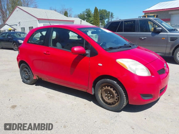 2009 Toyota Yaris with VIN JTDJT903X95251943, listed as a IAAI auction lot 42124300 with 193,503 mi miles. Bid and sale history available at carsss.com. Image 14.
