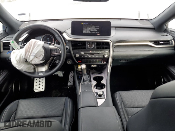 2021 Lexus RX 350 F Sport with VIN 2T2YZMDA9MC263436, listed as a Copart auction lot 70802402 with 18,069 mi miles and . Bid and sale history available at DreamBid. Image 8.
