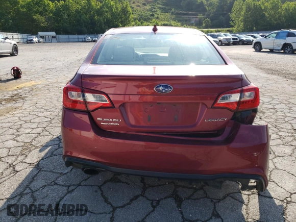 2018 Subaru Legacy Premium with VIN 4S3BNAD60J3038651, listed as a Copart auction lot 57868643 with 102,285 mi miles. Bid and sale history available at carsss.com. Image 6.