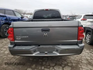 2006 Dodge Dakota SLT with VIN 1D7HE42K96S694927, listed as a Copart auction lot 47927285 with Not Provided miles and Salvage Title. Bid and sale history available at carsss.com. Image 6.