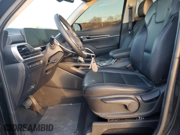 2024 Kia Telluride LX with VIN 5XYP24GC5RG525496, listed as a Copart auction lot 80153234 with 6,445 mi miles and Clean title. Bid and sale history available at DreamBid. Image 7.