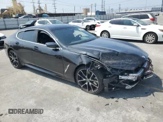 2020 BMW 8 Series M850i with VIN WBAGV8C01LCE50737, listed as a Copart auction lot 58318665 with Not provided miles and Salvage title. Bid and sale history available at DreamBid. Image 4.