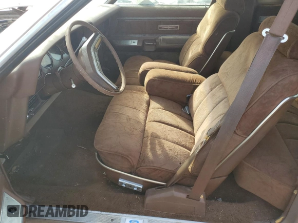 1977 Ford Thunderbird with VIN 7GB75315713, listed as a Copart auction lot 50588904 with 88,538 mi miles and Clean Title. Bid and sale history available at DreamBid. Image 7.