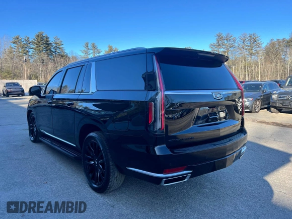 2021 Cadillac Escalade ESV Premium Luxury with VIN 1GYS4LKL0MR248296, listed as a Copart auction lot 48005575 with 149,590 mi miles and Clean title. Bid and sale history available at DreamBid. Image 3.
