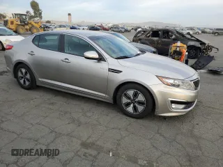 2013 Kia Optima Hybrid LX with VIN KNAGM4AD1D5038791, listed as a Copart auction lot 77612044 with 139,298 mi miles and Clean Title. Bid and sale history available at carsss.com. Image 4.