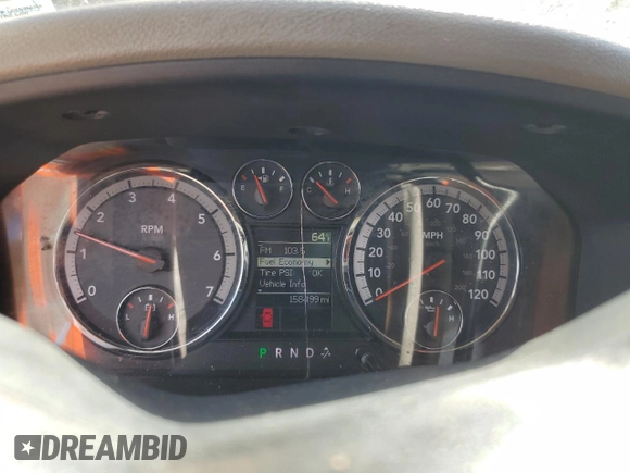 2012 Ram 1500 ST with VIN 1C6RD6FP4CS232216, listed as a Copart auction lot 81971354 with 158,499 mi miles and Salvage title. Bid and sale history available at DreamBid. Image 9.