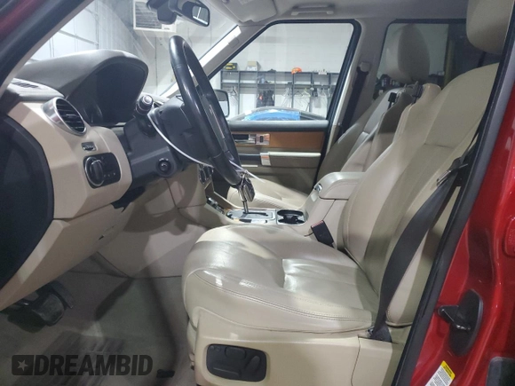 2013 Land Rover LR4 Lux with VIN SALAK2D40DA681485, listed as a Copart auction lot 80766204 with 112,021 mi miles and Salvage title. Bid and sale history available at DreamBid. Image 7.