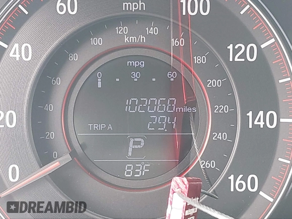 2016 Honda Accord Sport with VIN 1HGCR2F53GA102786, listed as a IAAI auction lot 42437944 with 102,068 mi miles and . Bid and sale history available at DreamBid. Image 16.