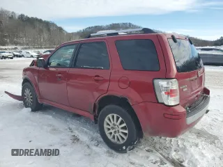 2010 Mercury Mariner Premier with VIN 4M2CN9H73AKJ07645, listed as a Copart auction lot 49712505 with 230,071 mi miles and Salvage title. Bid and sale history available at DreamBid. Image 2.