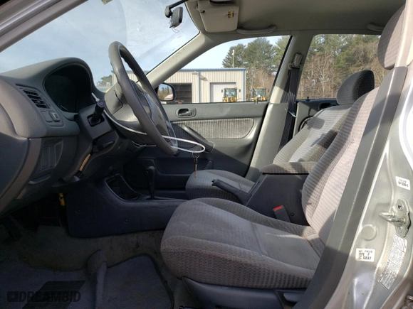 2000 Honda Civic VP with VIN 2HGEJ6617YH594343, listed as a Copart auction lot 44525075 with 70,636 mi miles and Clean Title. Bid and sale history available at carsss.com. Image 7.