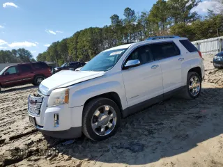 2010 GMC Terrain SLT-2 with VIN 2CTFLHEY9A6399664, listed as a Copart auction lot 45785415 with 165,553 mi miles and Salvage Title. Bid and sale history available at carsss.com. Image 1.