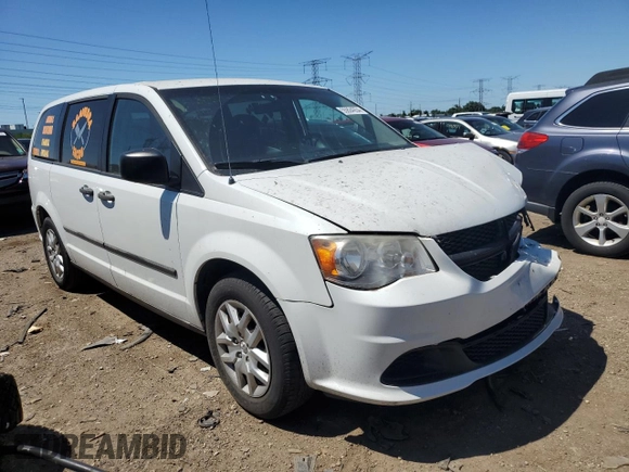2014 Ram Cargo Van Tradesman with VIN 2C4JRGAG5ER327392, listed as a Copart auction lot 55894054 with 250,088 mi miles and Salvage Title. Bid and sale history available at carsss.com. Image 4.