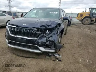 2024 Kia Carnival LX with VIN KNDNB4H39R6303228, listed as a Copart auction lot 78284124 with 8,738 mi miles and Salvage Title. Bid and sale history available at carsss.com. Image 11.
