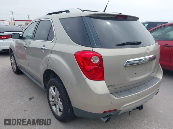 2012 Chevrolet Equinox LTZ with VIN 2GNFLGE52C6184133, listed as a IAAI auction lot 42069245 with 161,116 mi miles. Bid and sale history available at carsss.com. Image 3.