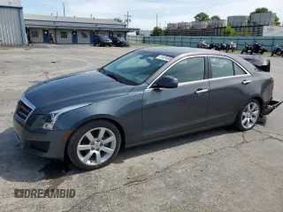 2013 Cadillac ATS z VIN 1G6AA5RA6D0144462, wystawiony jako Copart lot #61481685 z przebiegiem 169 929 mil mil oraz Czysty tytuł • Clean title. Historia ofert i sprzedaży dostępna na DreamBid. Obrazek 1.