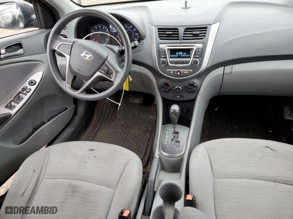 2017 Hyundai Accent SE with VIN KMHCT5AE0HU335349, listed as a Copart auction lot 51677435 with 129,831 mi miles and Salvage Title. Bid and sale history available at carsss.com. Image 8.