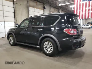 2018 Nissan Armada SV with VIN JN8AY2NC4J9550265, listed as a Copart auction lot 74970624 with 248,847 mi miles and Salvage Title. Bid and sale history available at carsss.com. Image 2.