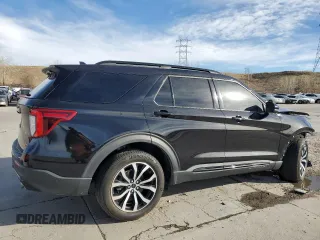 2020 Ford Explorer ST with VIN 1FM5K8GC9LGA46318, listed as a Copart auction lot 49550885 with 62,453 mi miles and Salvage Title. Bid and sale history available at carsss.com. Image 3.