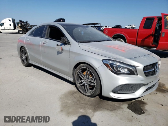 2019 Mercedes-Benz CLA with VIN WDDSJ4EB3KN708861, listed as a Copart auction lot 62657243 with 49,798 mi miles. Bid and sale history available at carsss.com. Image 4.