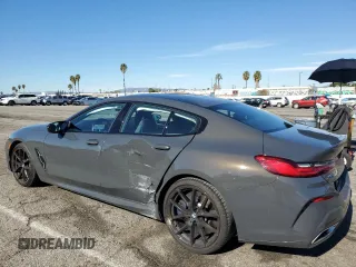 2023 BMW 8 Series M850i with VIN WBAGV8C09PCK67931, listed as a Copart auction lot 37561734 with 7,970 mi miles. Bid and sale history available at carsss.com. Image 2.