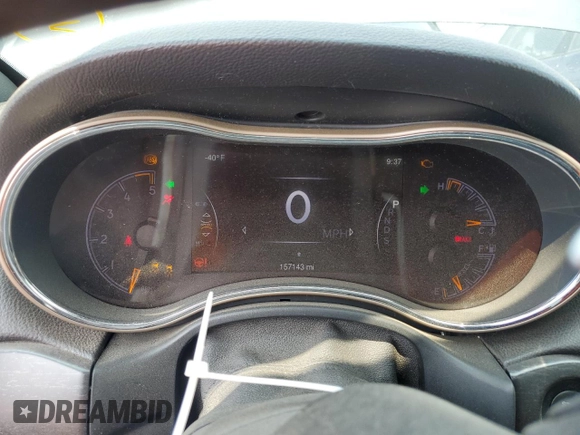 2014 Jeep Grand Cherokee Limited with VIN 1C4RJFBM1EC352484, listed as a Copart auction lot 57983305 with 157,143 mi miles and Salvage title. Bid and sale history available at DreamBid. Image 9.