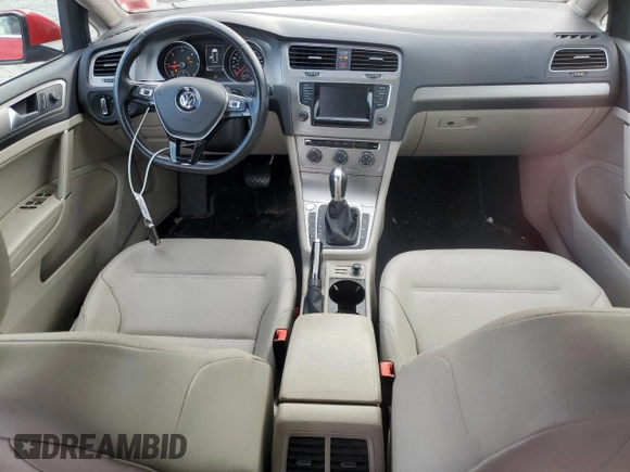 2015 Volkswagen Golf SportWagen TDI SE with VIN 3VWCA7AU1FM513989, listed as a Copart auction lot 78000464 with 83,572 mi miles and Salvage Title. Bid and sale history available at carsss.com. Image 8.