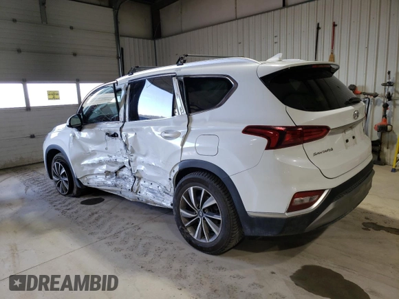 2020 Hyundai Santa Fe SEL with VIN 5NMS3CAD2LH300288, listed as a Copart auction lot 49619335 with 72,123 mi miles and Salvage Title. Bid and sale history available at carsss.com. Image 2.