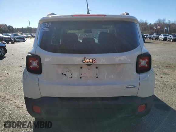 2015 Jeep Renegade Latitude with VIN ZACCJABH0FPB89027, listed as a Copart auction lot 80456364 with 128,513 mi miles and Salvage Title. Bid and sale history available at carsss.com. Image 6.