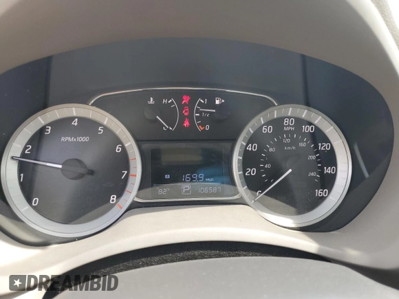2014 Nissan Sentra S with VIN 3N1AB7AP9EY331520, listed as a Copart auction lot 53931085 with 106,587 mi miles and Salvage Title. Bid and sale history available at DreamBid. Image 9.