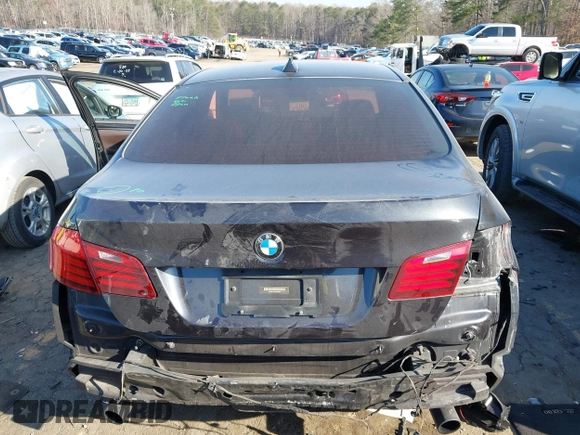 2014 BMW 5 Series 535i with VIN WBA5B1C54ED480604, listed as a IAAI auction lot 41779941 with 146,569 mi miles. Bid and sale history available at carsss.com. Image 6.