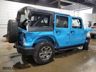 2018 Jeep Wrangler JK Unlimited Rubicon with VIN 1C4BJWFG6JL813145, listed as a Copart auction lot 43603665 with 25,960 mi miles and Salvage Title. Bid and sale history available at carsss.com. Image 3.