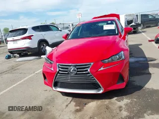 2018 Lexus IS with VIN JTHBA1D29J5074219, listed as a IAAI auction lot 42011062 with 88,566 mi miles. Bid and sale history available at carsss.com. Image 13.