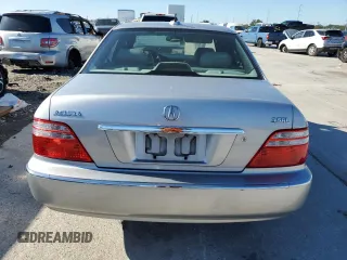 2004 Acura RL w/Navigation System with VIN JH4KA96664C006748, listed as a Copart auction lot 80480714 with 146,785 mi miles and Salvage Title. Bid and sale history available at carsss.com. Image 6.