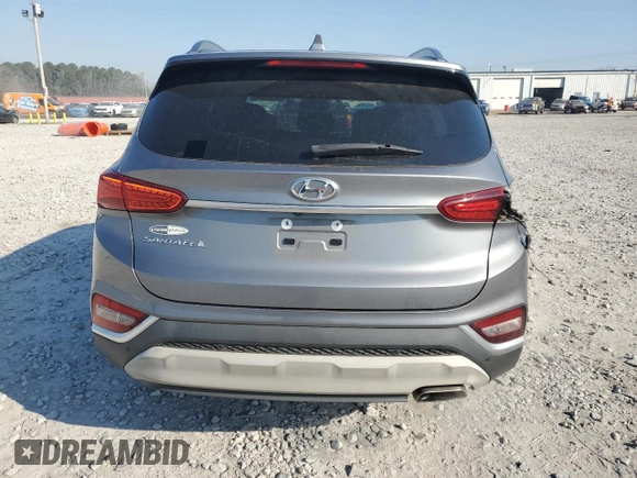2019 Hyundai Santa Fe Limited with VIN 5NMS53AD3KH075579, listed as a Copart auction lot 46757675 with 78,551 mi miles and Salvage Title. Bid and sale history available at carsss.com. Image 6.