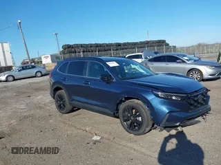 2025 Honda CR-V Sport Touring with VIN 2HKRS6H90SH809835, listed as a IAAI auction lot 42060201 with 9,358 mi miles and . Bid and sale history available at DreamBid. Image 1.