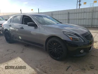 2011 Infiniti G25 x with VIN JN1DV6AR9BM651242, listed as a Copart auction lot 81480534 with 147,492 mi miles and Salvage Title. Bid and sale history available at DreamBid. Image 4.