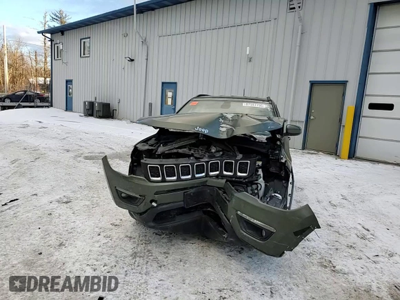 2017 Jeep Compass Latitude с VIN 3C4NJDBB6HT693440, выставлен на аукционе Copart как лот 87587755 с пробегом 72 236 миль миль и Списание • Salvage title. История ставок и продаж доступна на DreamBid. Изображение 11.