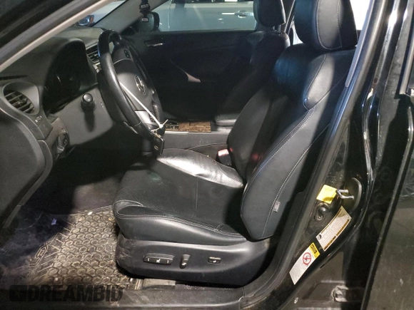 2011 Lexus IS 250 with VIN JTHBF5C22B5148656, listed as a Copart auction lot 46802805 with 167,848 mi miles and Salvage Title. Bid and sale history available at carsss.com. Image 7.