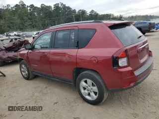2017 Jeep Compass Sport with VIN 1C4NJCBB9HD131760, listed as a Copart auction lot 74073294 with 160,398 mi miles and Salvage Title. Bid and sale history available at carsss.com. Image 2.