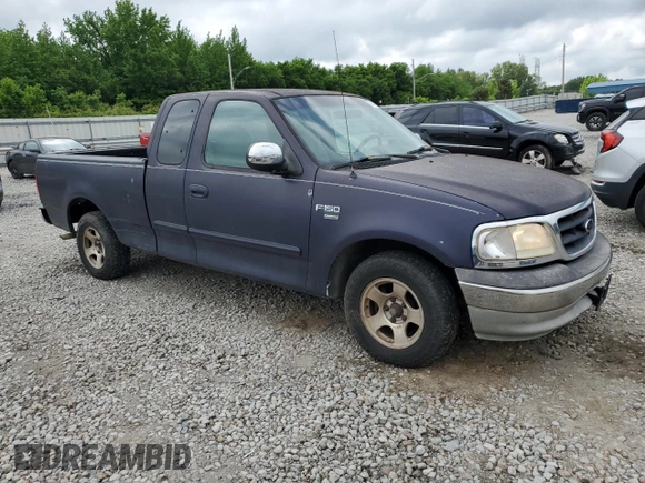 1999 Ford F-150 with VIN 2FTZX1729XCA64069, listed as a Copart auction lot 56246845 with Not provided miles and Salvage title. Bid and sale history available at DreamBid. Image 4.