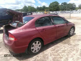 2009 Honda Civic LX z VIN 2HGFA165X9H501813, wystawiony jako IAAI lot #42182218 z przebiegiem 272 568 mil mil oraz . Historia ofert i sprzedaży dostępna na DreamBid. Obrazek 4.