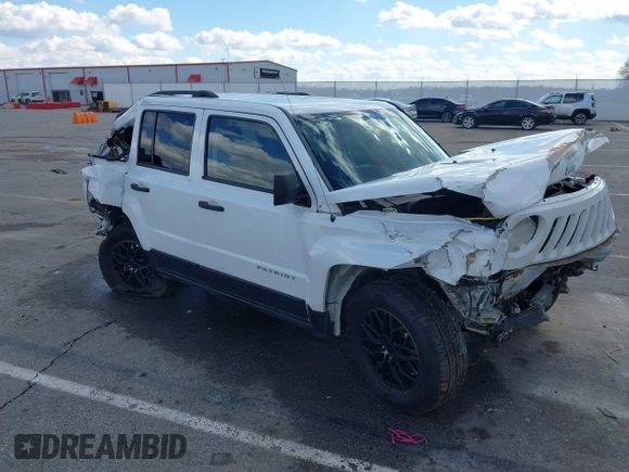 2014 Jeep Patriot Sport with VIN 1C4NJPBA9ED715277, listed as a IAAI auction lot 41674449 with 240,193 mi miles and . Bid and sale history available at carsss.com. Image 1.